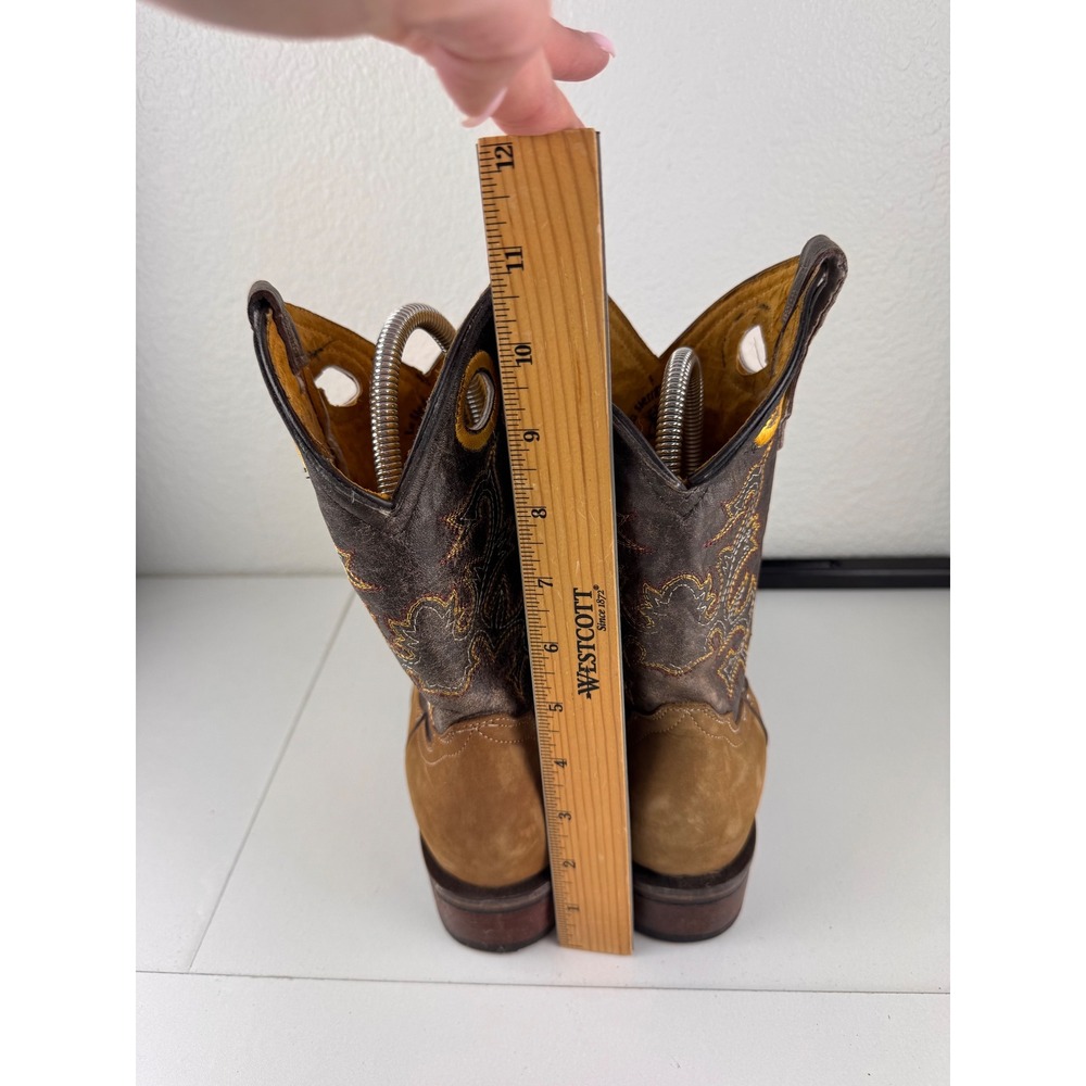 Brown and Tan Cowboy & Western Boots - Picture 3 of 7